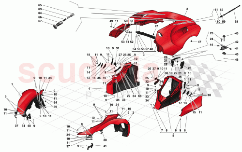 Part Diagram for Ferrari 11197775