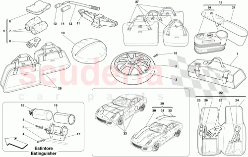 Part Diagram for Ferrari 84744500