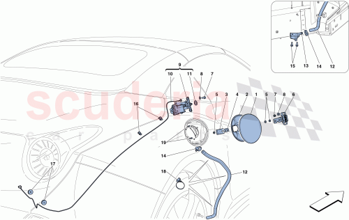 Part Diagram for Ferrari 84487700