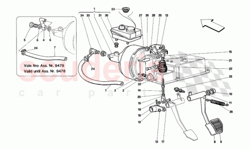 Part Diagram for Ferrari 119361
