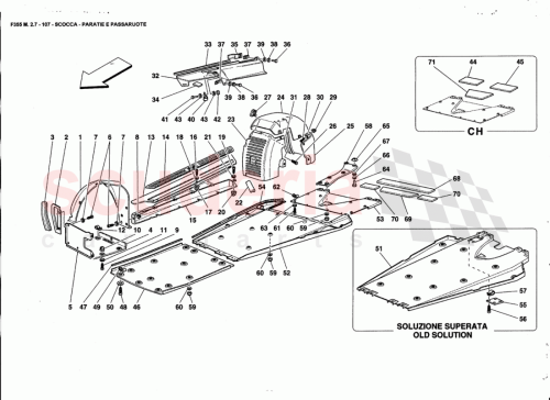 Part Diagram for Ferrari 64641300