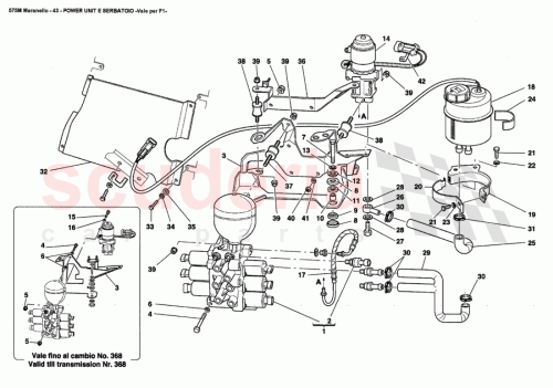 Part Diagram for Ferrari 194786
