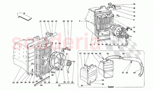 Part Diagram for Ferrari 155061