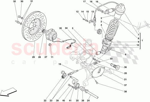 Part Diagram for Ferrari 235232
