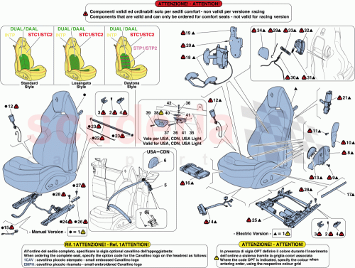 Part Diagram for Ferrari 85056400