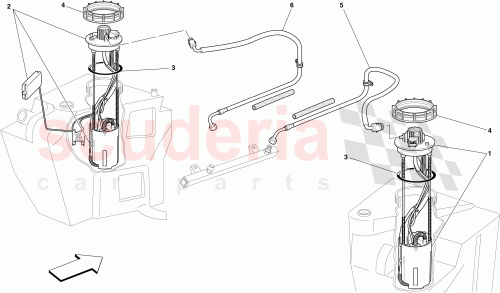 Part Diagram for Ferrari 208831