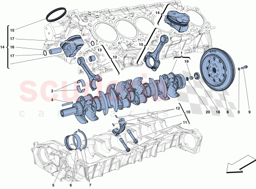 Part Diagram for Ferrari 329062