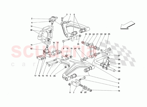 Part Diagram for Ferrari 101041