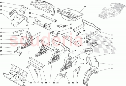 Part Diagram for Ferrari 985189651