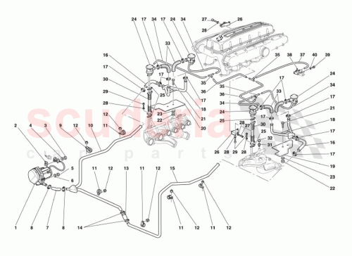 Part Diagram for Ferrari 152630