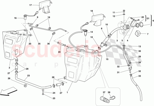 Part Diagram for Ferrari 241179
