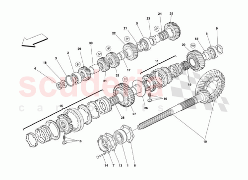 Part Diagram for Ferrari 240521