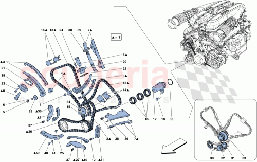Part Diagram for Ferrari 330790
