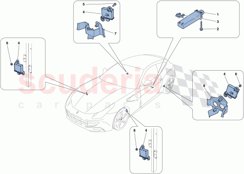 Part Diagram for Ferrari 83568000