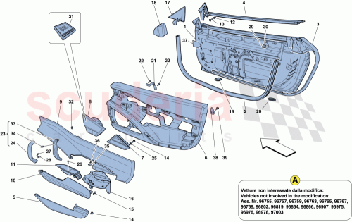 Part Diagram for Ferrari 83562900