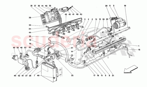 Part Diagram for Ferrari 161943