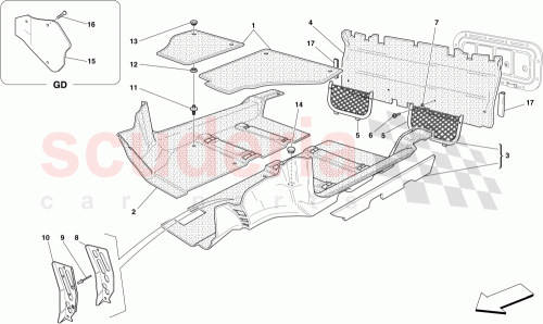 Part Diagram for Ferrari 69900300