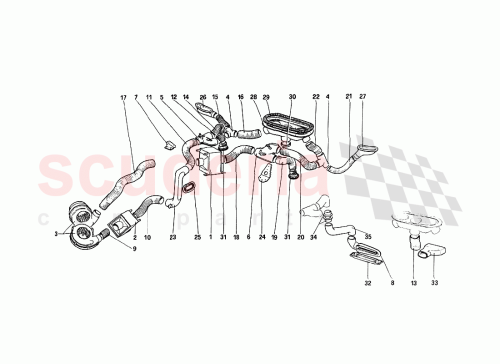Part Diagram for Ferrari 50091503