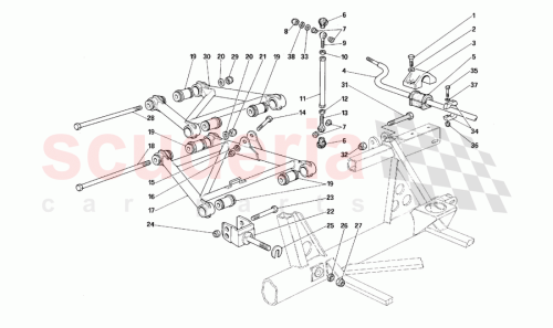 Part Diagram for Ferrari 134657
