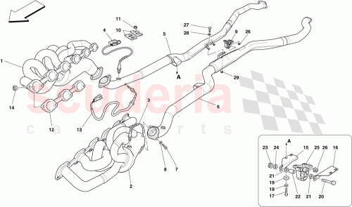 Part Diagram for Ferrari 214717