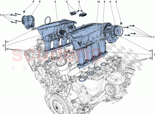 Part Diagram for Ferrari 317709