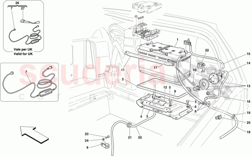 Part Diagram for Ferrari 204767