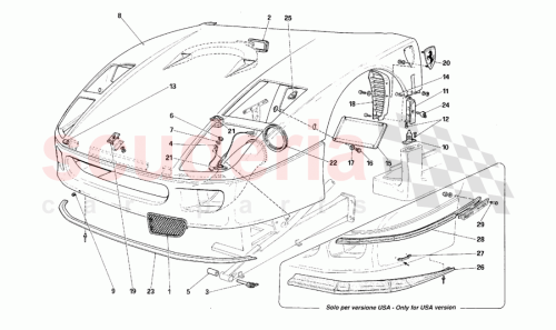Part Diagram for Ferrari 62471000