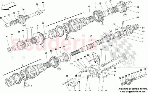 Part Diagram for Ferrari 204983