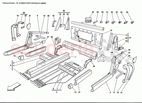 Part Diagram for Ferrari 67958500