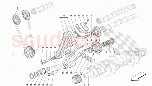 Part Diagram for Ferrari 158175