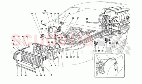 Part Diagram for Ferrari 161830