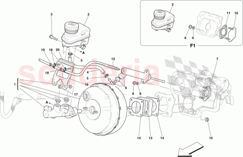 Part Diagram for Ferrari 238856
