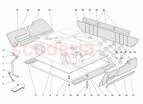Part Diagram for Ferrari 66718000