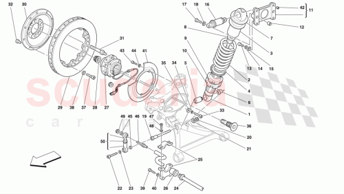 Part Diagram for Ferrari 181546