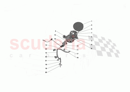 Part Diagram for Ferrari 985821363