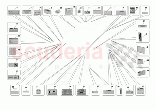 Part Diagram for Ferrari 000281805
