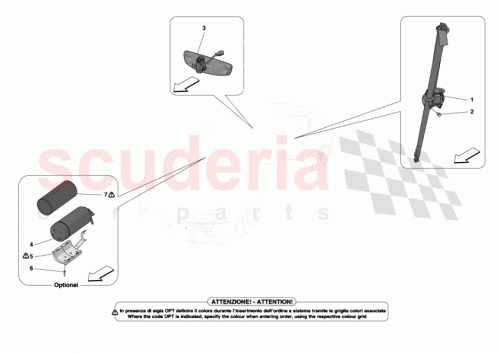 Part Diagram for Ferrari 837587..