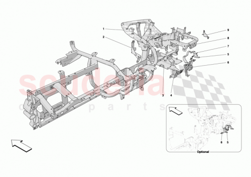 Part Diagram for Ferrari 968436