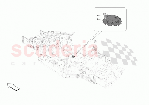 Part Diagram for Ferrari 000807009