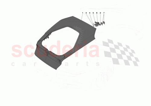 Part Diagram for Ferrari 820786