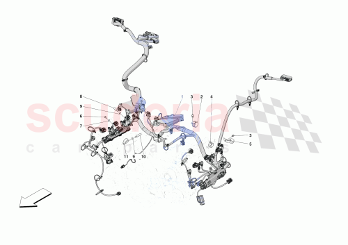 Part Diagram for Ferrari 906402