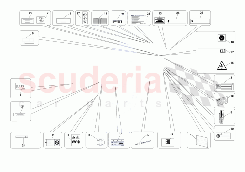 Part Diagram for Ferrari 783971