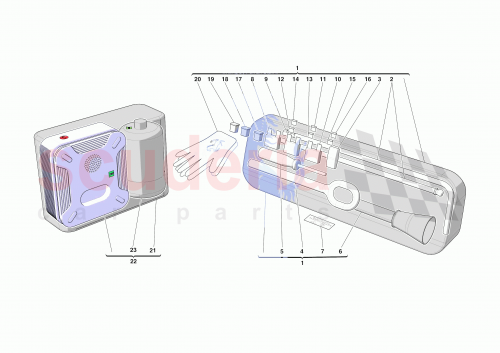Part Diagram for Ferrari 923985