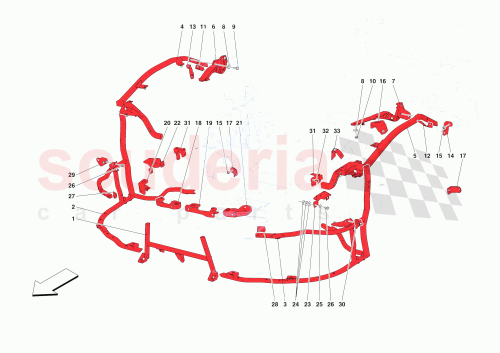 Part Diagram for Ferrari 957566