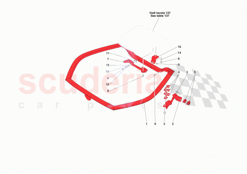 Part Diagram for Ferrari 952586