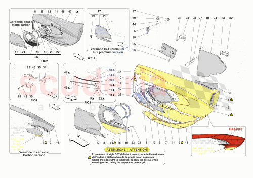 Part Diagram for Ferrari 976386