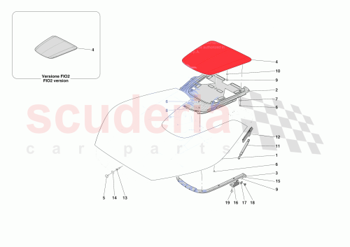 Part Diagram for Ferrari 743661