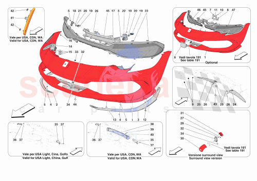 Part Diagram for Ferrari 831818