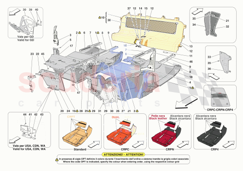 Part Diagram for Ferrari 946008