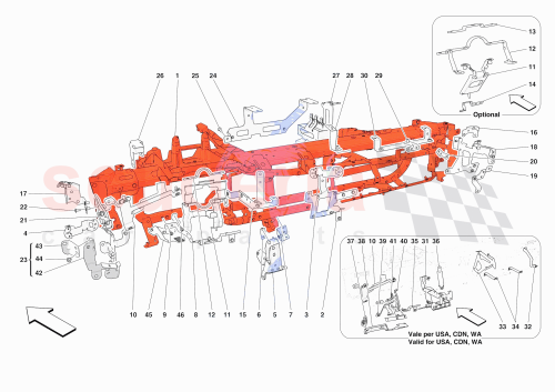 Part Diagram for Ferrari 783457